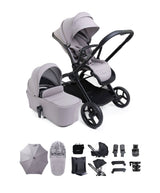 iCandy Pushchairs iCandy Core 2 Pushchair & Carrycot Bundle - Storm Grey