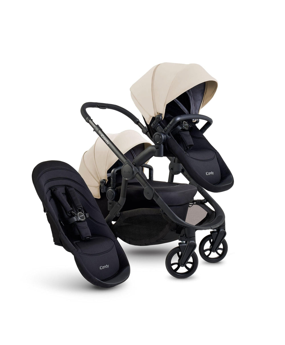 icandy double stroller iCandy Orange 4 Double Pushchair – Latte – Mamas & Papas UK