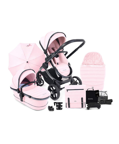 iCandy Pushchairs iCandy Peach 7 Complete Bundle in Blush