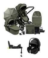 iCandy Pushchairs iCandy Peach 7 Complete Pushchair Bundle with Maxi-Cosi Pebble 360 Pro&sup2; Car Seat & Base – Ivy