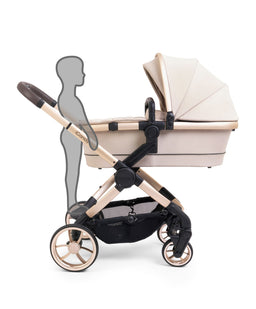 iCandy Pushchairs iCandy Peach 7 Complete Pushchair Bundle with Maxi-Cosi Pebble 360 Pro2 Car Seat & Base – Biscotti