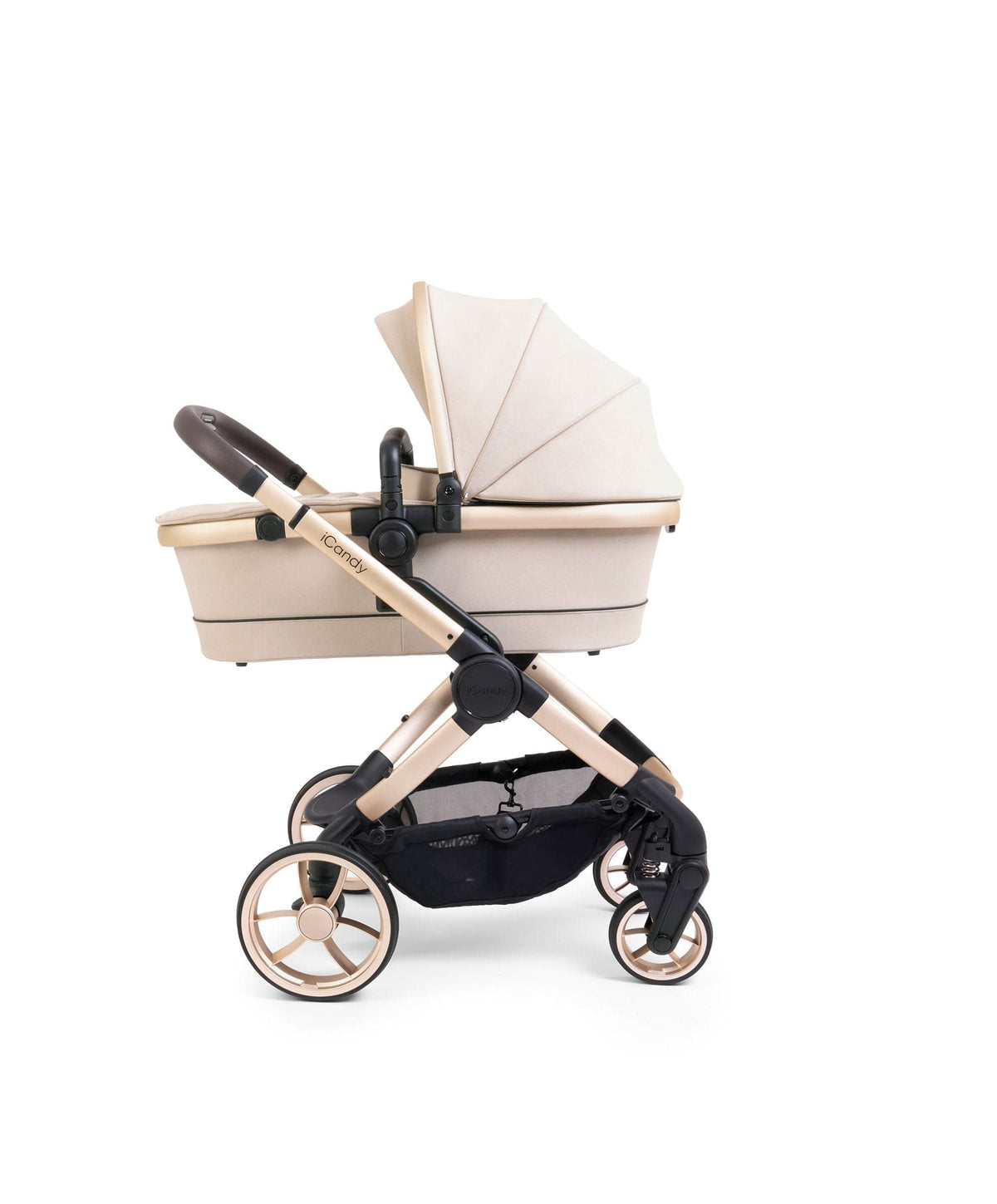 Icandy kinderwagen shop rose gold
