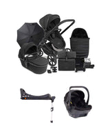 iCandy Pushchairs iCandy Peach 7 STUDIO Complete Bundle and Cocoon Car Seat & Base - Black