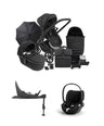 iCandy Pushchairs iCandy Peach 7 STUDIO Complete Bundle and Cybex Cloud T i-Size Rotating Car Seat & Base - Black