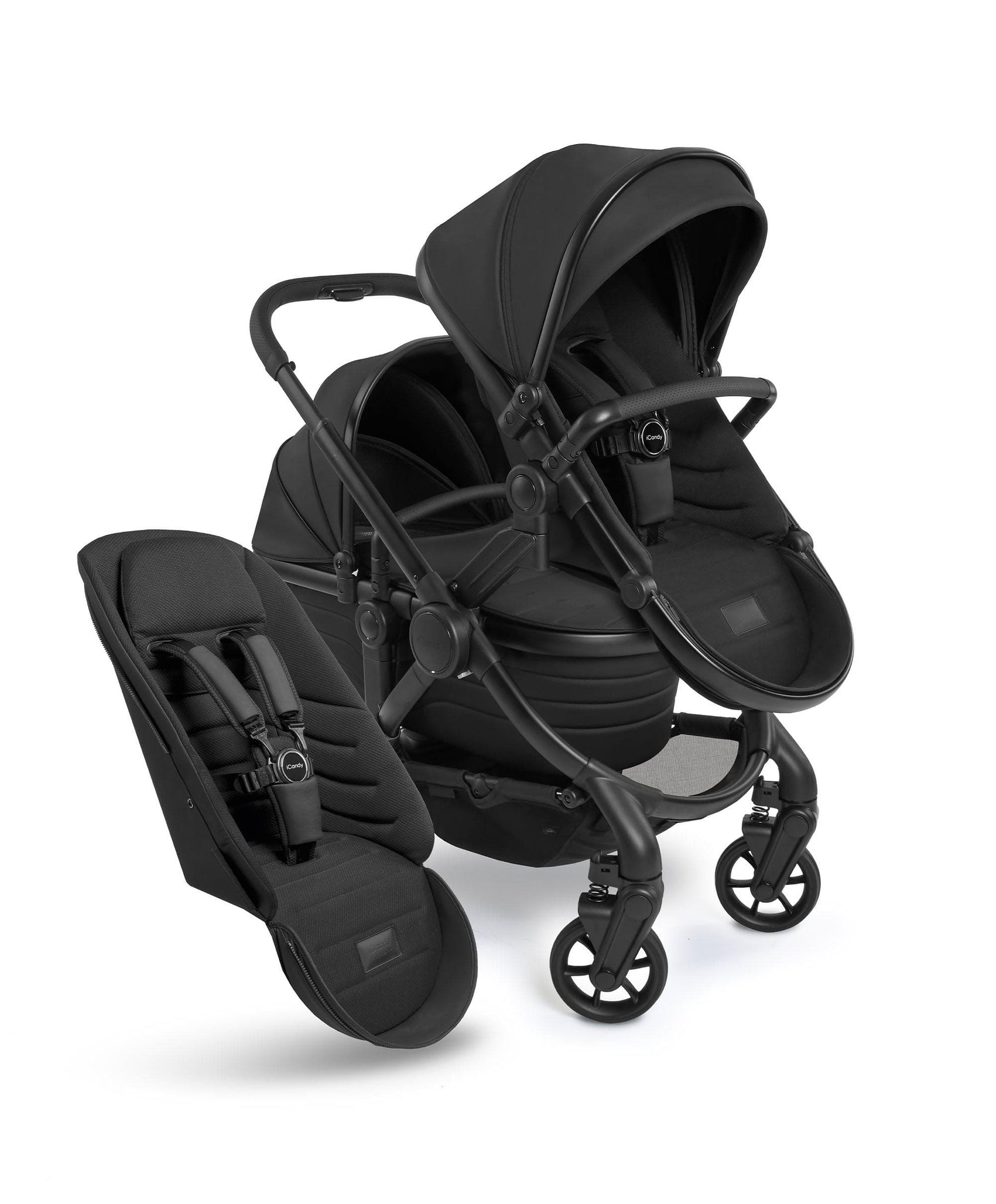 icandy stroller double iCandy Peach 7 STUDIO Double Complete Bundle