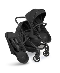 iCandy Pushchairs iCandy Peach 7 STUDIO Double Complete Bundle - Black