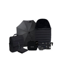 iCandy Peach 8 Complete Bundle with Maxi-Cosi Pebble Slide Pro Car Seat & Base  - Black