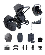 iCandy Pushchairs iCandy Peach 8 Complete Bundle with Cocoon 360 Car Seat - Grey