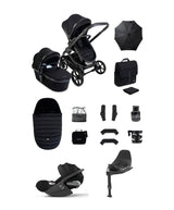 iCandy Pushchairs iCandy Peach 8 Complete Bundle with Cybex Cloud T i-Size Rotating Baby Car Seat - Black