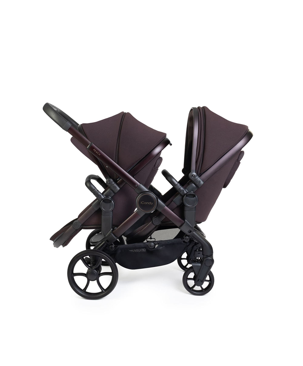 iCandy Pushchairs iCandy Peach 8 Double Complete Bundle - Coffee Bean