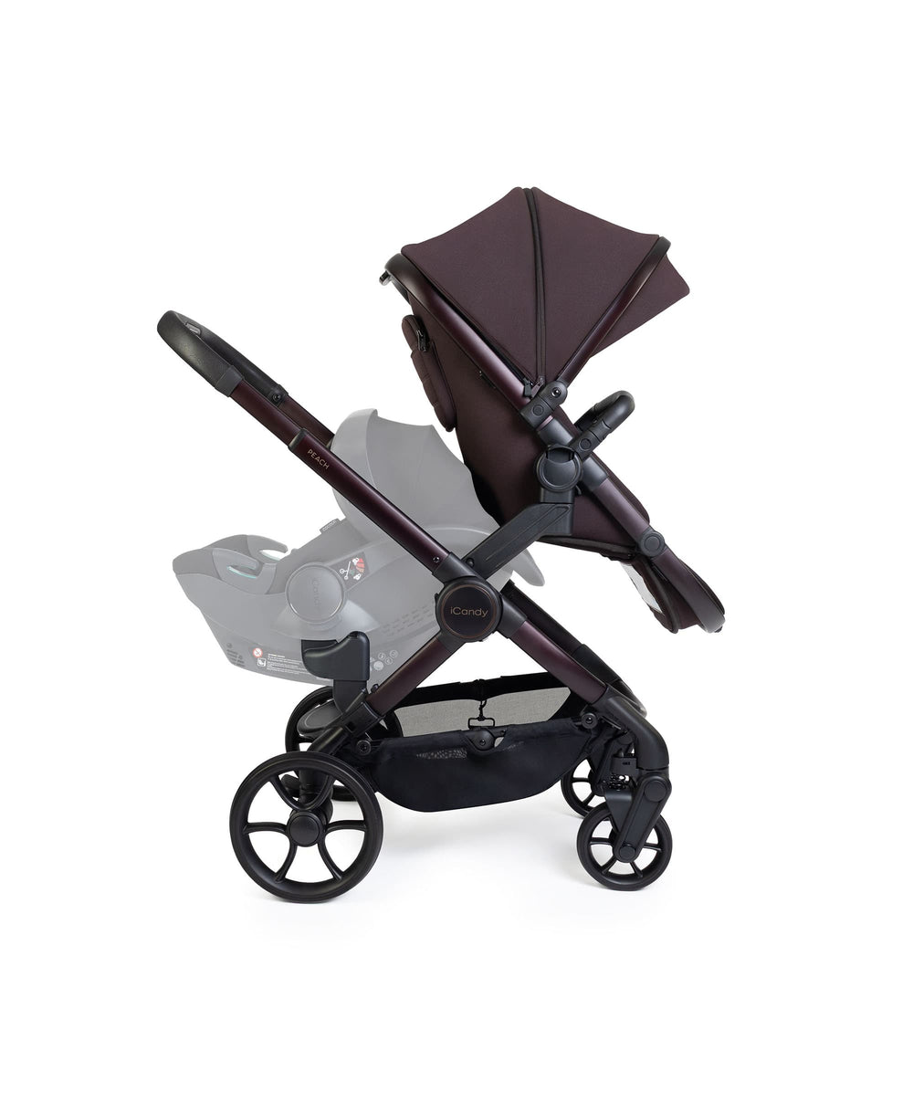 iCandy Pushchairs iCandy Peach 8 Double Complete Bundle - Coffee Bean