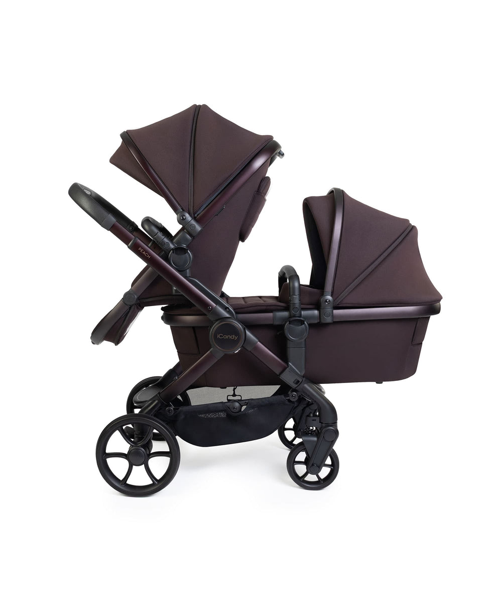 iCandy Pushchairs iCandy Peach 8 Double Complete Bundle - Coffee Bean
