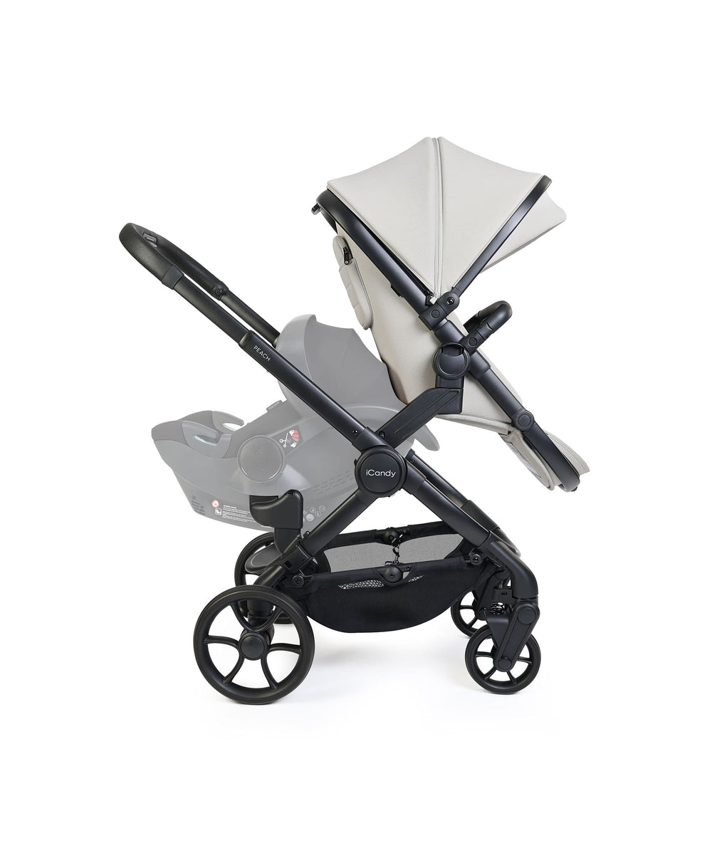 iCandy Pushchairs iCandy Peach 8 Double Complete Bundle - Taupe