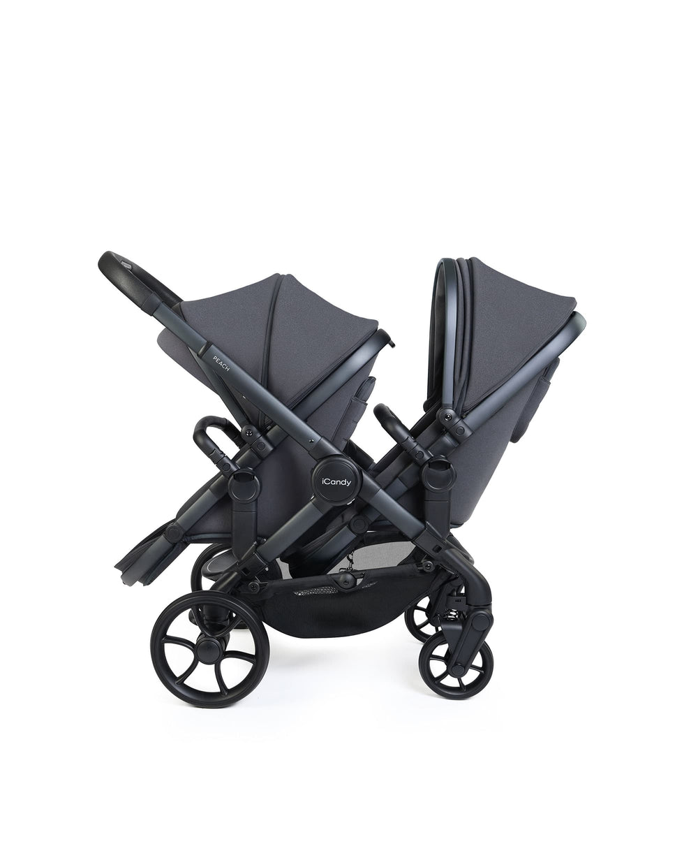 iCandy Pushchairs iCandy Peach 8 Twin Complete Bundle - Grey