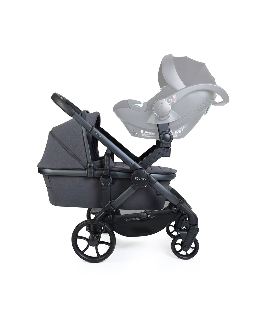 iCandy Pushchairs iCandy Peach 8 Twin Complete Bundle - Grey