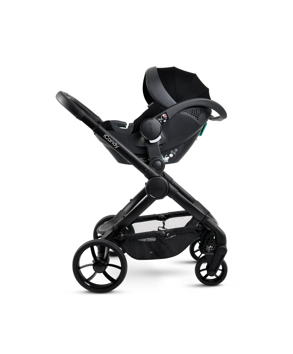iCandy Pushchairs iCandy Peach7 Complete Bundle with Cocoon Car Seat &amp; Base - Porcini