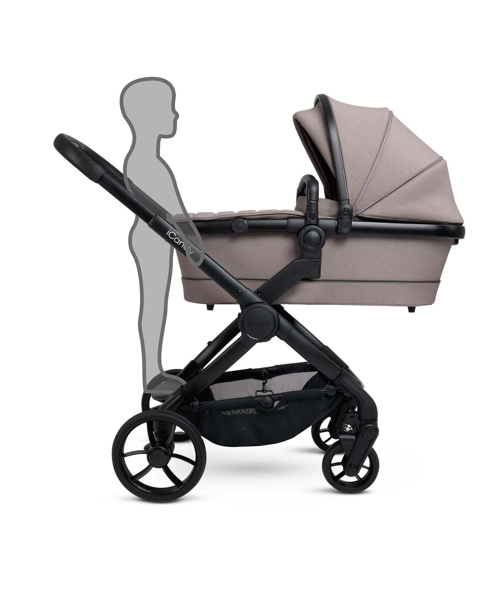 iCandy Pushchairs iCandy Peach7 Complete Bundle with Cocoon Car Seat &amp; Base - Porcini