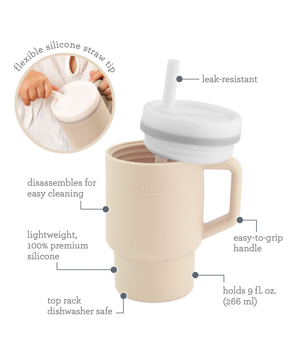 INFANTINO Baby Weaning Infantino My 1st Tumbler - Sand