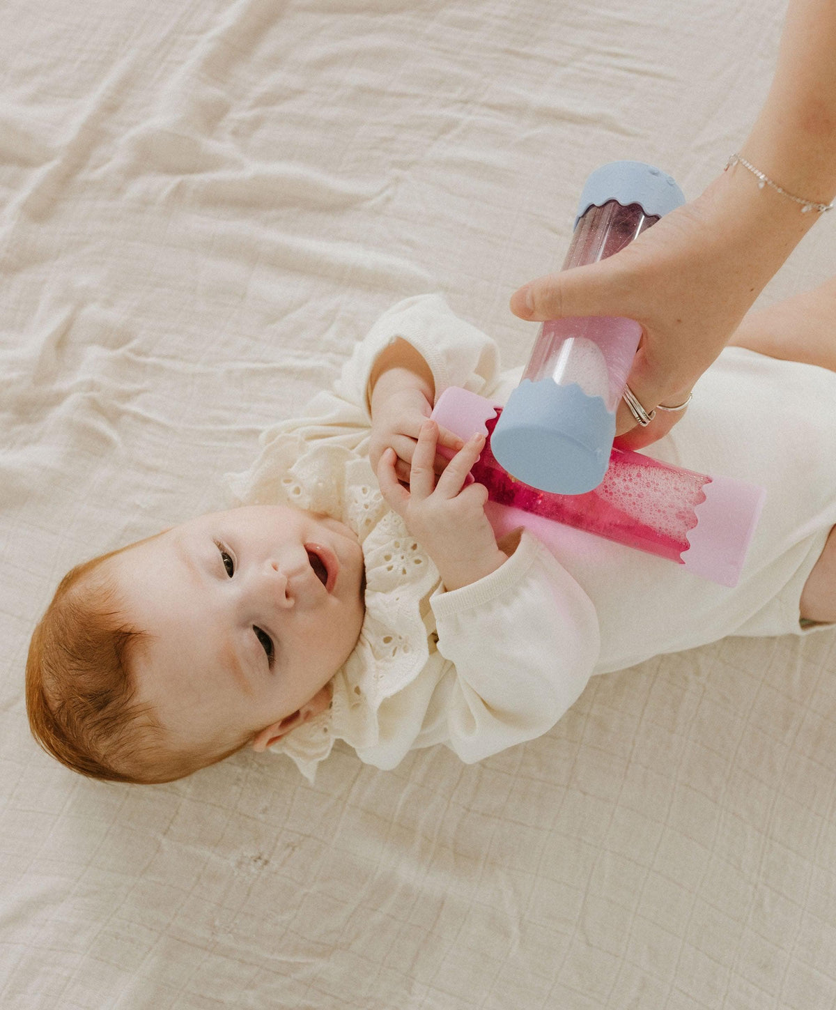 Jellystone Designs Baby Calm Down Bottle - Soft Blue – Mamas