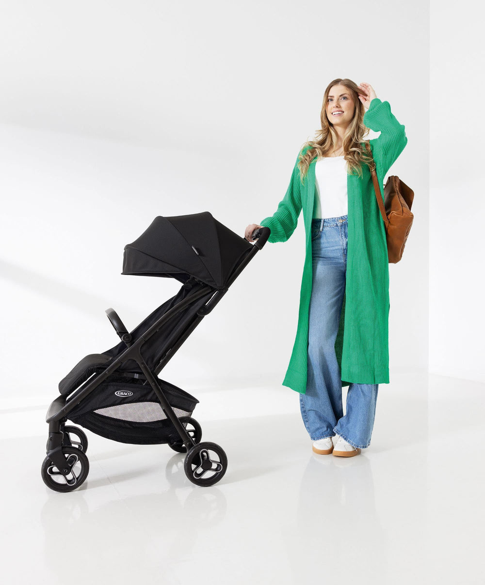 Joie Graco Miravi™ Quick-Folding Travel Stroller - Black
