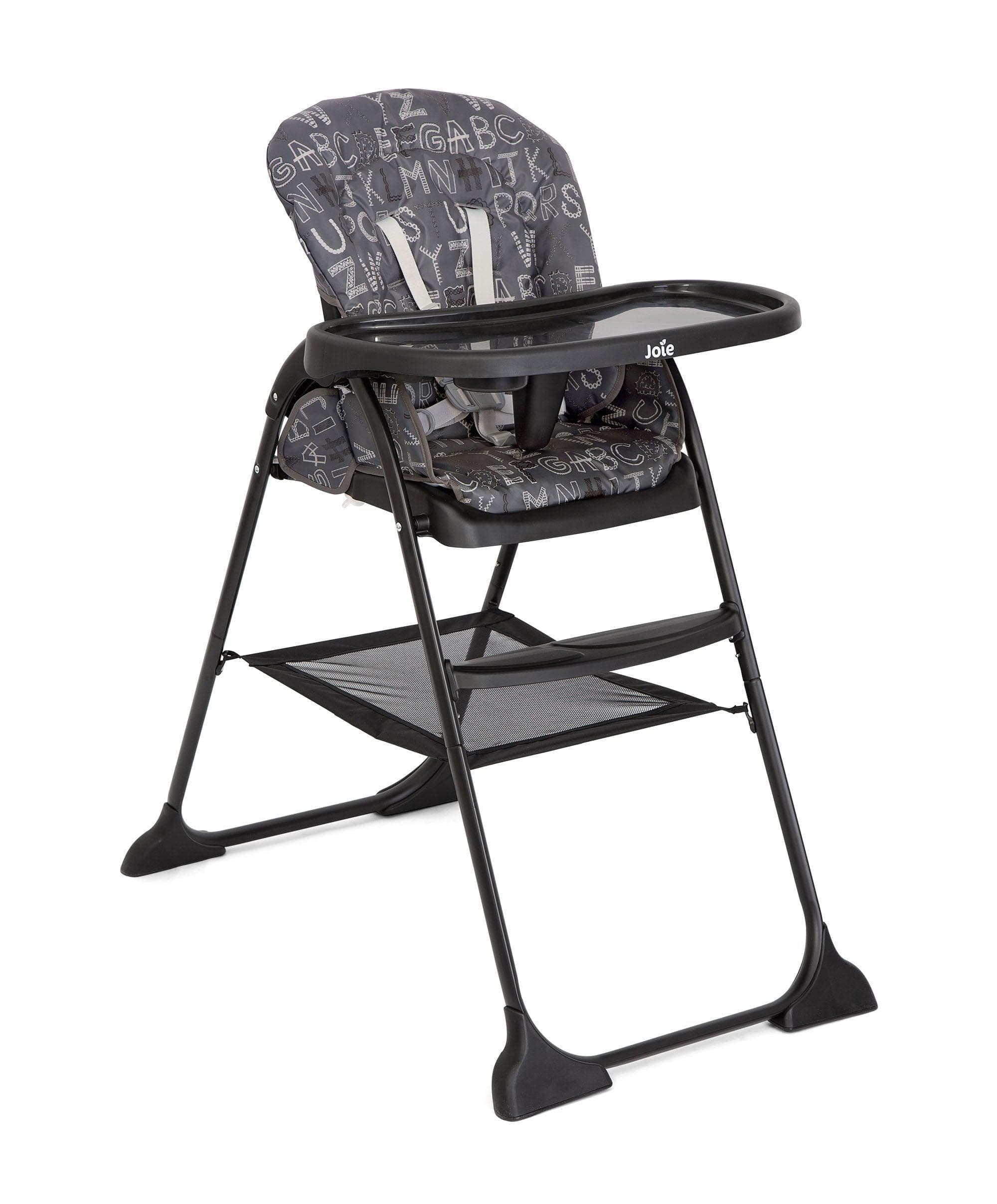 Joie mimzy™ Snacker Highchair ABC Charcoal – Mamas Papas UK