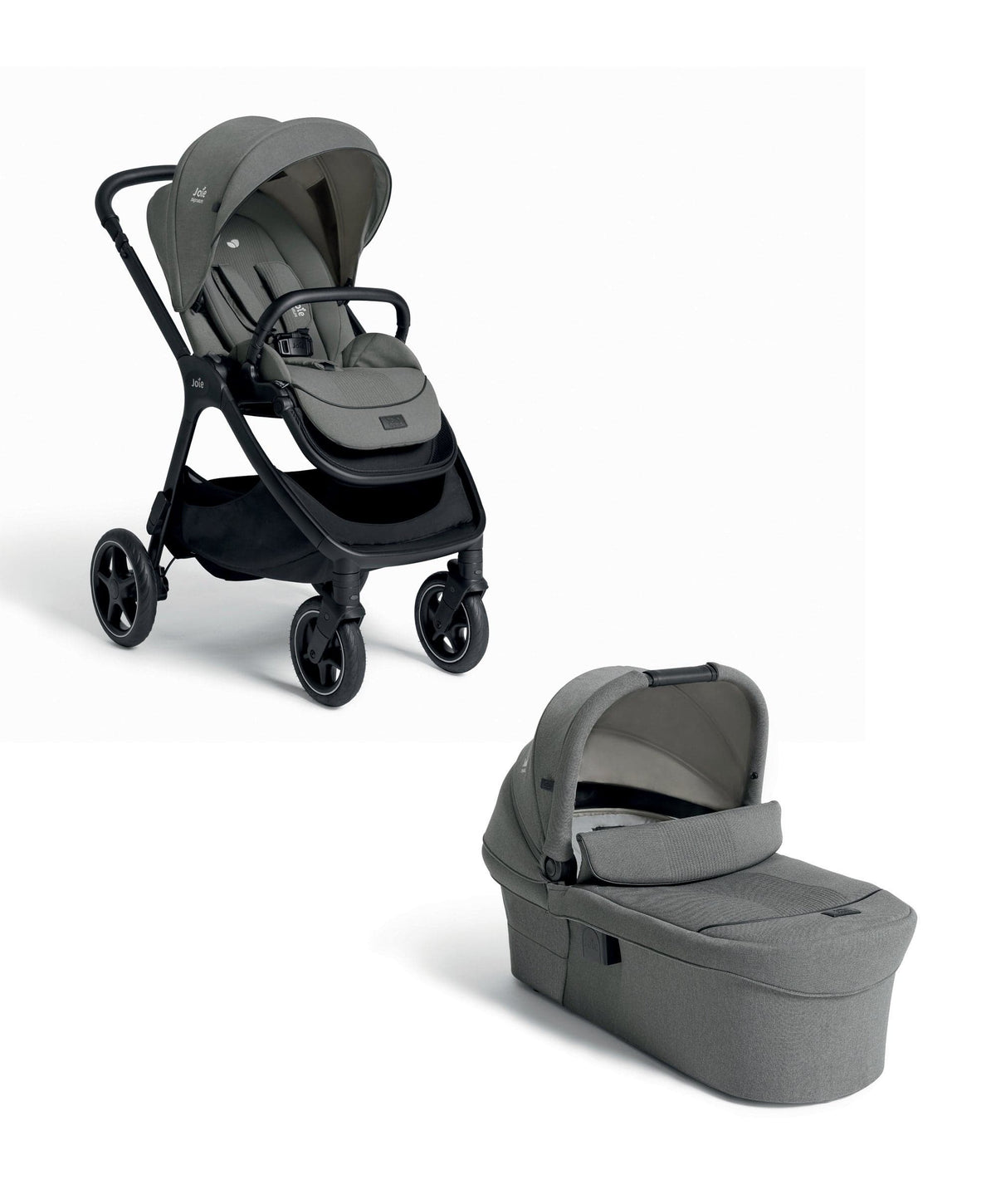Joie Pushchairs Joie finiti™ 4in1 Signature Pushchair & Carrycot Bundle - Evergreen