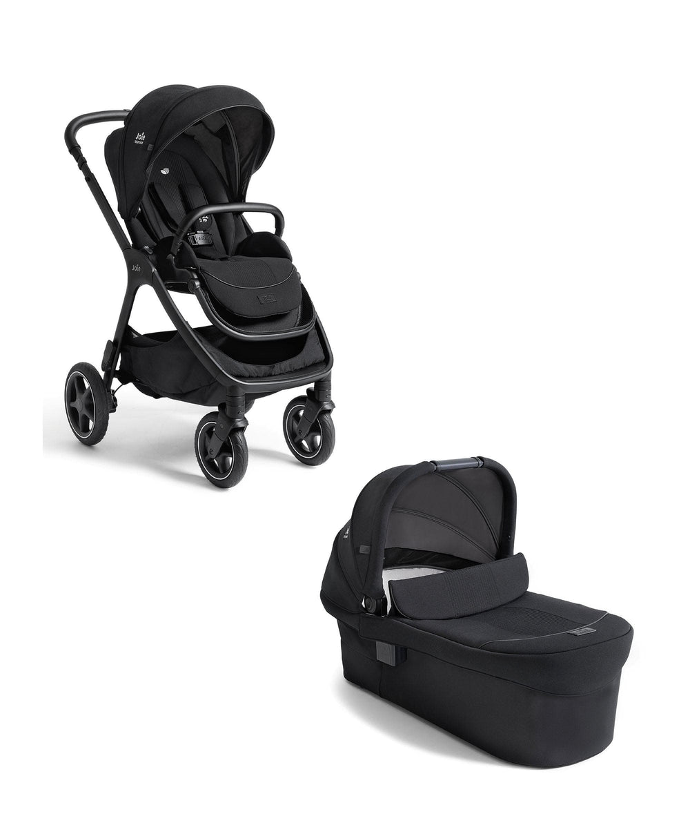 Joie Pushchairs Joie finiti 4in1 Signature Pushchair &amp; Joie Ramble XL Signature Carrycot Bundle- Eclipse