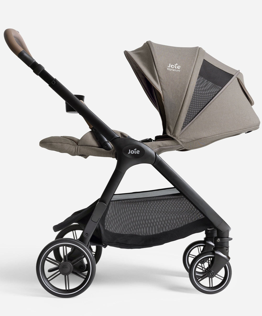 Joie Pushchairs Joie Signature Valora Pushchair Bundle With Joie I-Level Pro Car Seat (4 Pieces) - Maple