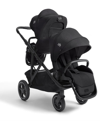 Joie Pushchairs Joie Versiti Duo Signature Single To Double Pram & Signature Sibling Seat