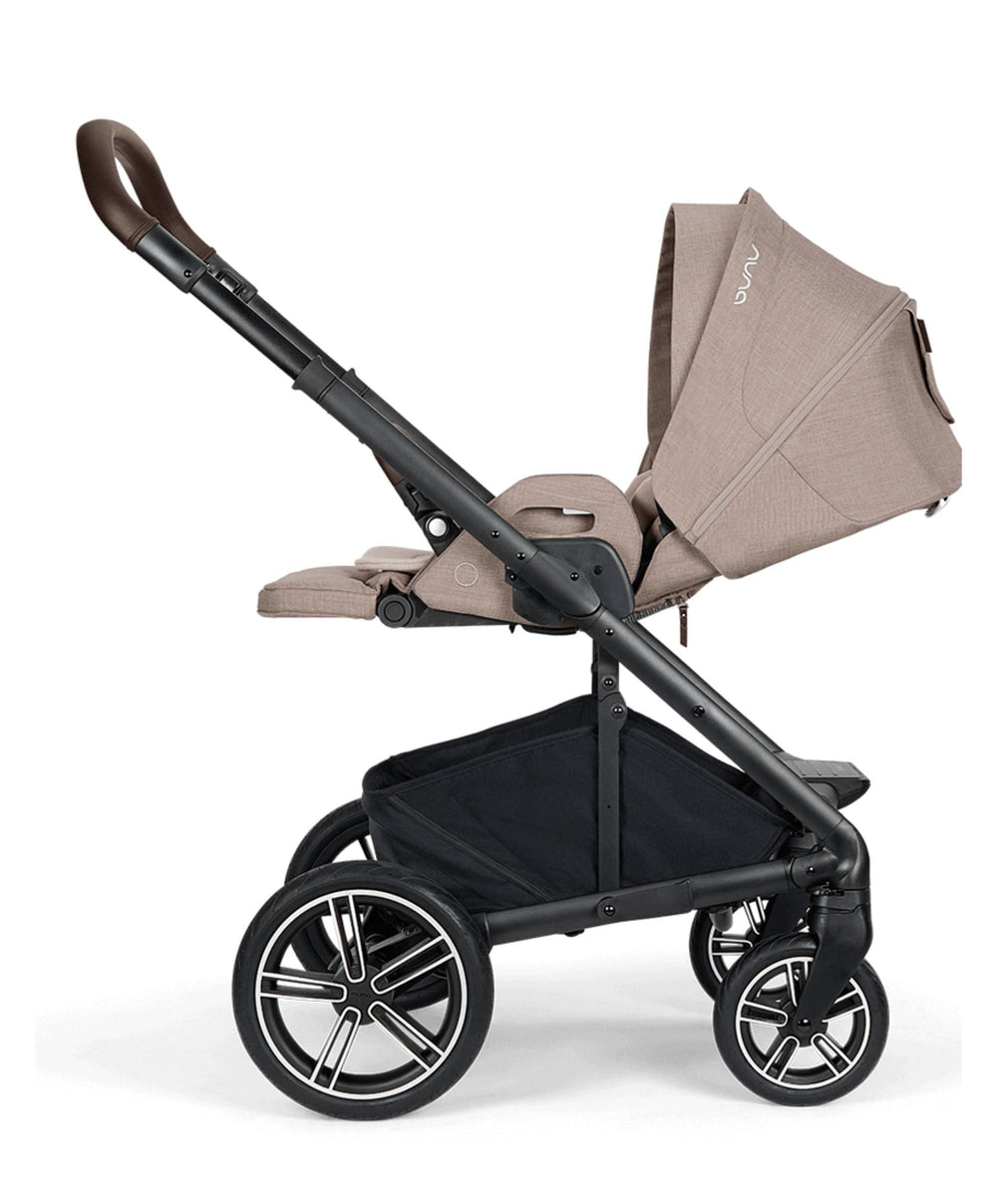 Joie Pushchairs Nuna Mixx Next Pushchair Bundle With Arra Flex Car Seat &amp; Base - Chateau/Caviar