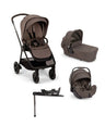 Joie Pushchairs Nuna TRIV Next Pushchair with Arra Flex Car Seat & Base (6 Piece) – Chestnut
