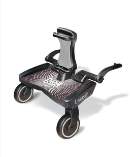 Lascal Buggyboards Lascal Black Maxi BuggyBoard&reg; Plus Grey Saddle