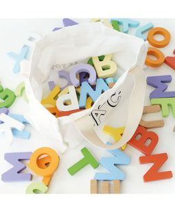 Le Toy Van Jigsaws & Puzzles Le Toy Van Wooden Alphabet Set & Bag