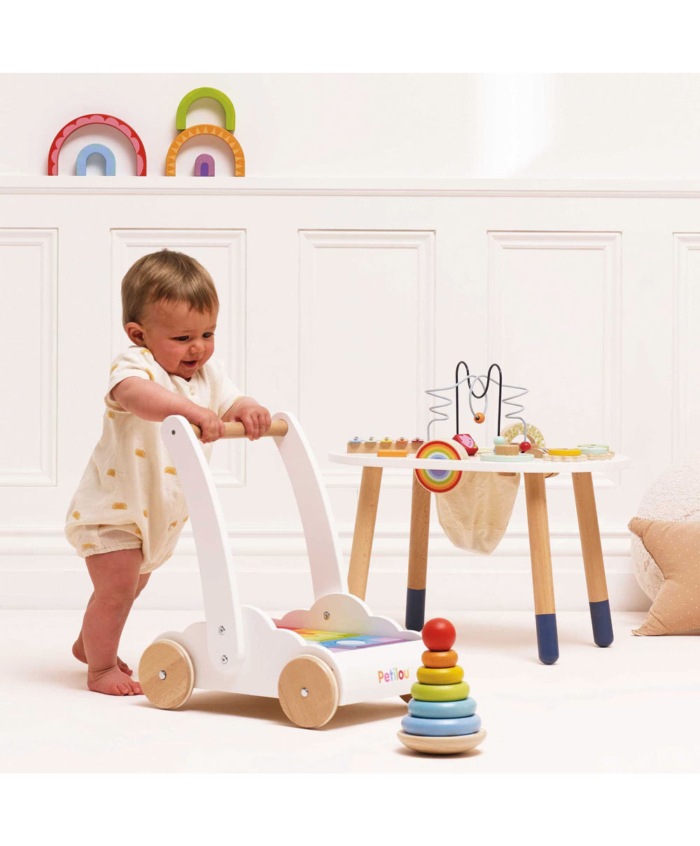 Le Toy Van Walkers Le Toy Van Rainbow baby Walker &amp; Puzzle