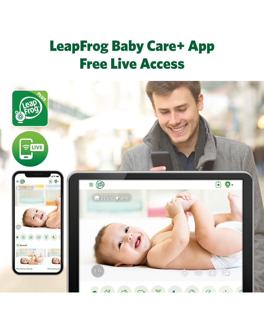 Leapfrog Baby Monitors LeapFrog LF4915HD 5 Inch Wi-Fi  Pan &amp; Tilt Monitor &amp; Floorstands