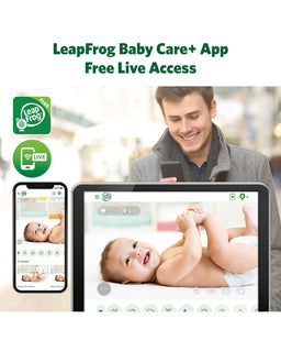 Leapfrog Baby Monitors LeapFrog LF4915HD 5 Inch Wi-Fi  Pan & Tilt Monitor & Floorstands