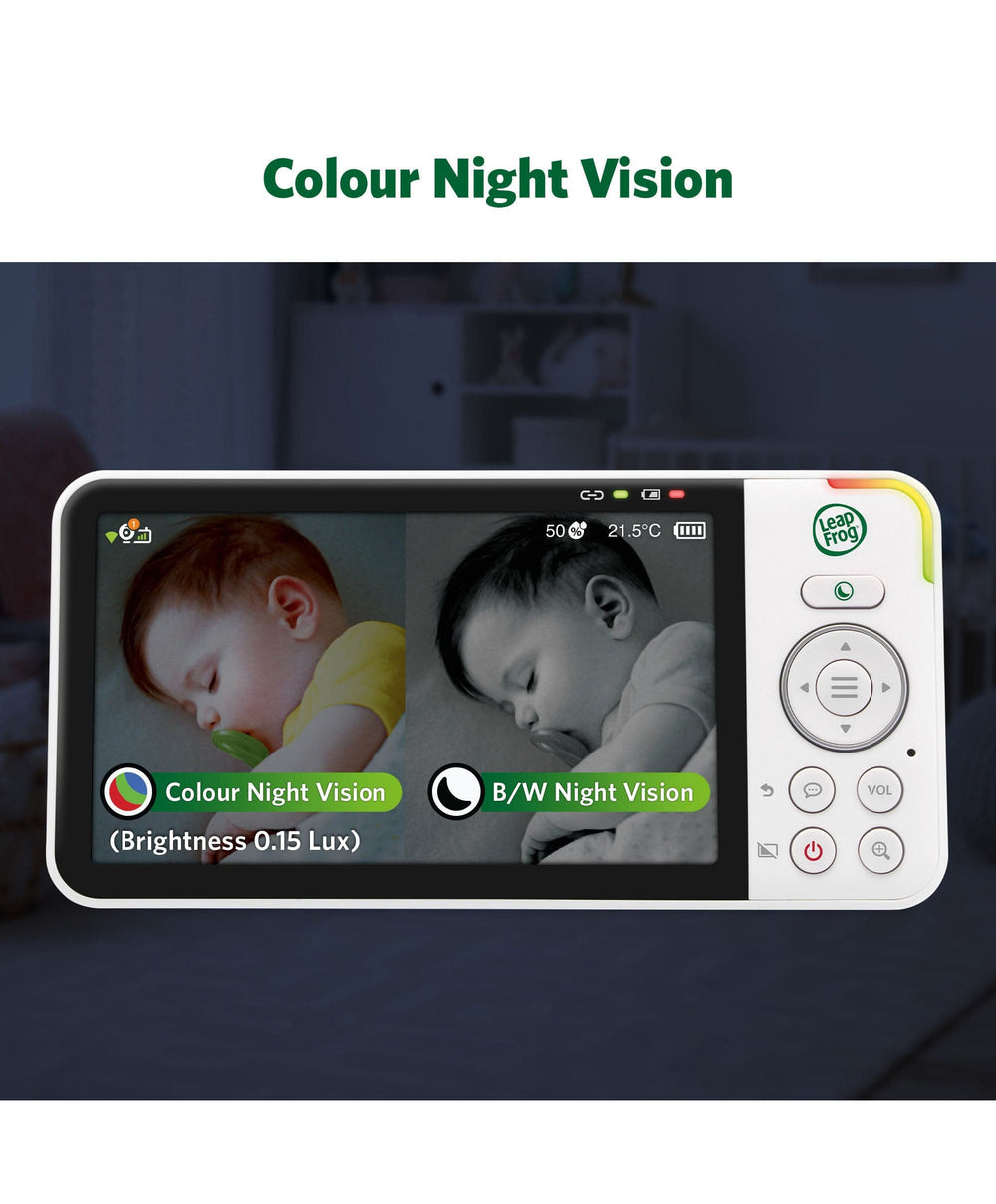 Leapfrog Baby Monitors LeapFrog LF4915HD 5 Inch Wi-Fi  Pan &amp; Tilt Monitor &amp; Floorstands