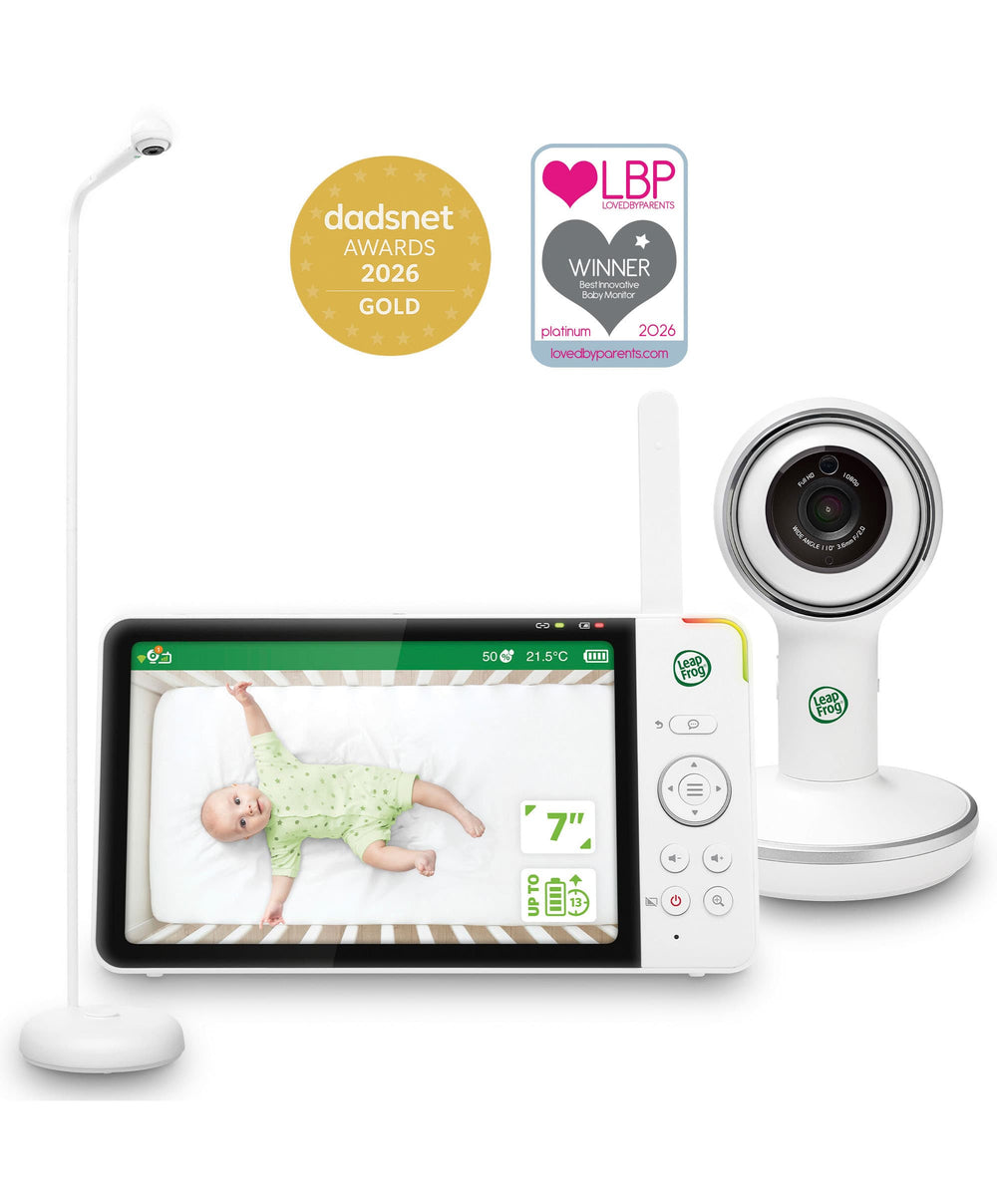 Leapfrog Baby Monitors LeapFrog  LF5817HD 7 Inch Over-the-Cot Smart Baby Monitor