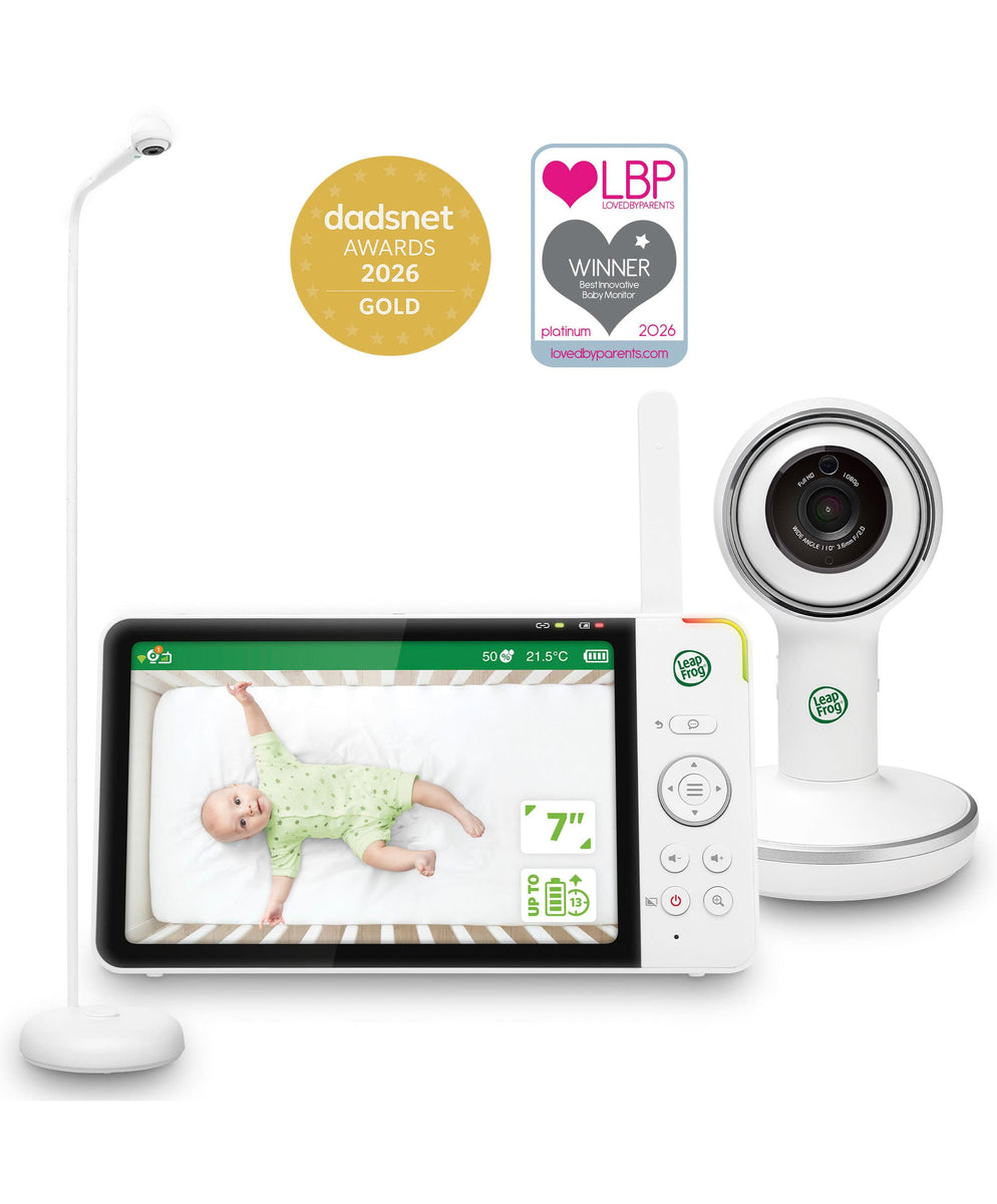 LeapFrog LF5817HD 7 Inch Over-the-Cot Smart Baby Monitor – Mamas & Papas UK