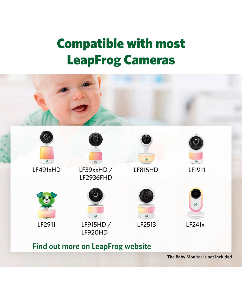 Leapfrog Baby Monitors LeapFrog LF915HD 5 Inch Video Baby Monitor &amp; Floorstand - White