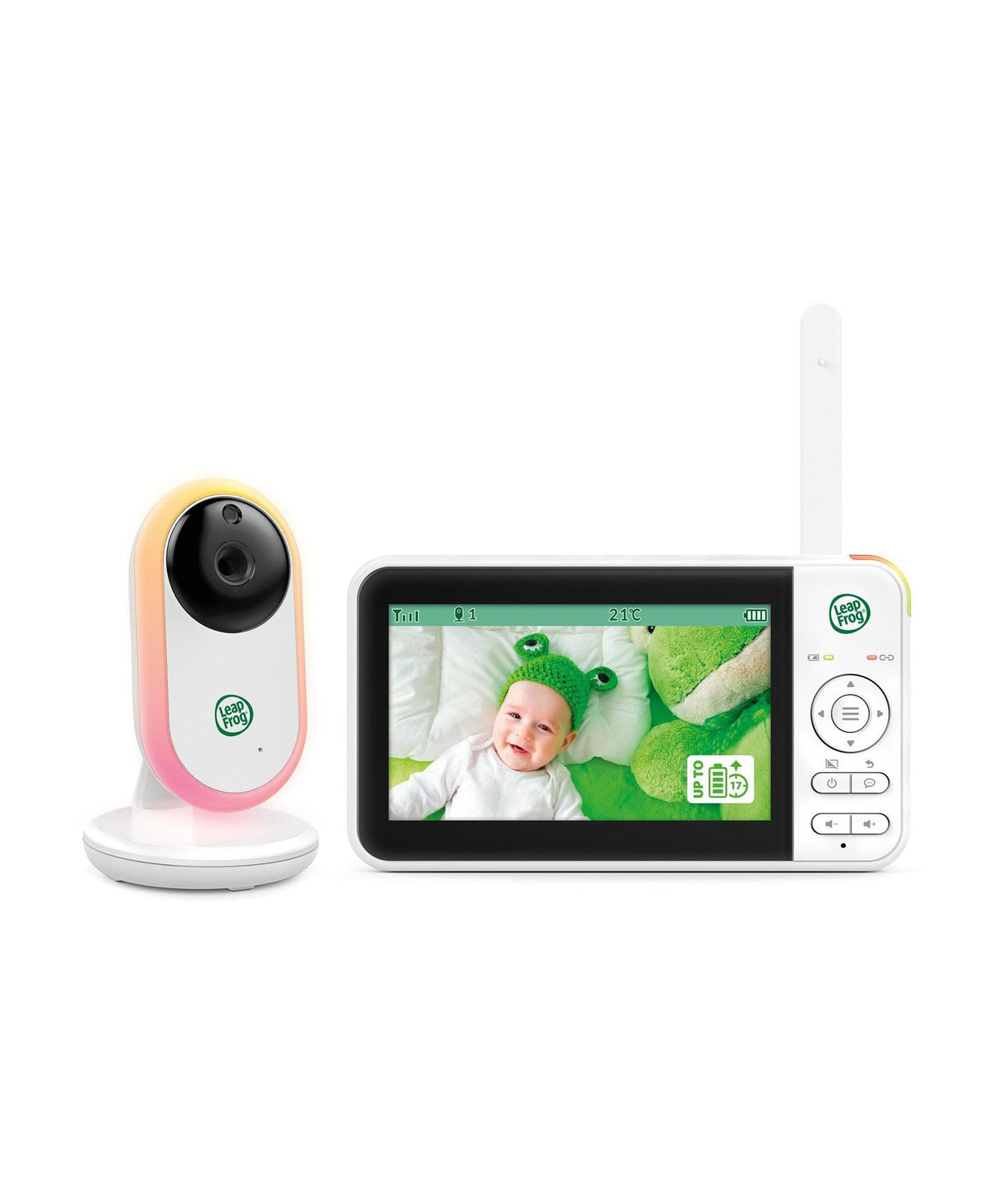 LeapFrog LF2415HD 5' Video Baby Monitor With Night Light White