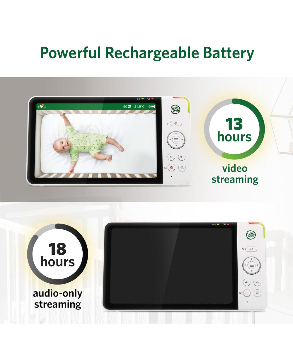 Leapfrog LeapFrog  LF5817HD 7” Over-the-Cot Smart Baby Monitor