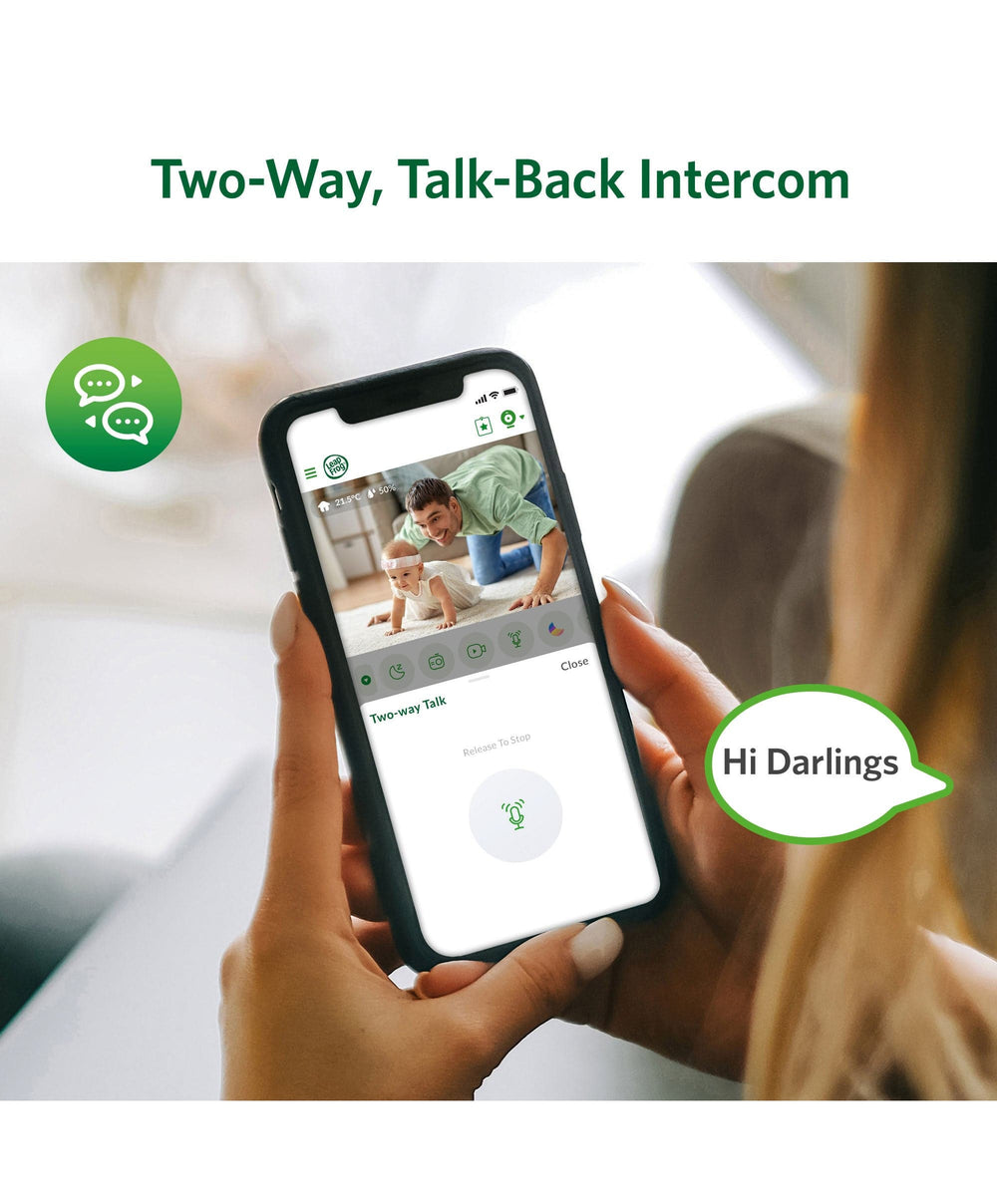 Leapfrog LeapFrog  LF5817HD 7” Over-the-Cot Smart Baby Monitor