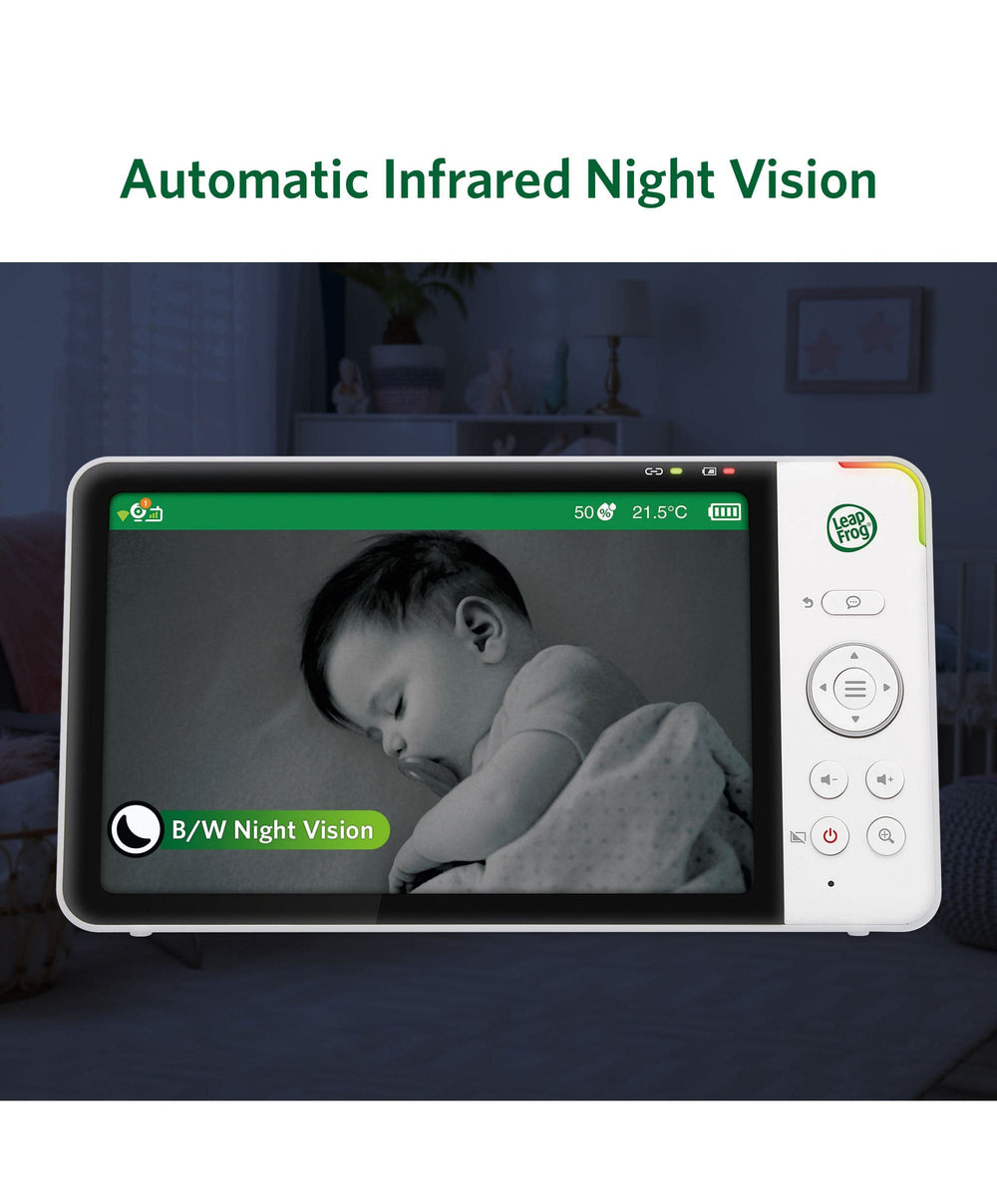 Leapfrog LeapFrog  LF5817HD 7” Over-the-Cot Smart Baby Monitor