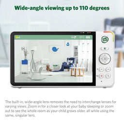 Leapfrog LeapFrog LF920HD 7' Video Baby Monitor with Colour Night Vision - White