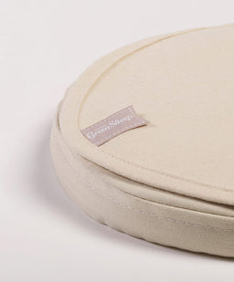 Little Green Sheep The Little Green Sheep Organic Moses Basket / Pram Mattress Protector in Natural White
