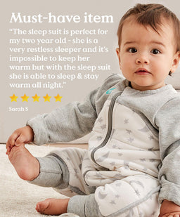 Love to Dream Dreampod Sleep Bags & Swaddling Love 2 Sleep Suit Cotton Warm Olive – 12-24 Months