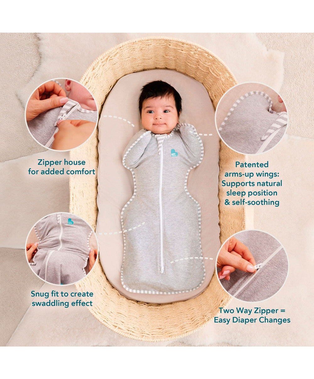 Love to Dream Dreampod Sleep Bags &amp; Swaddling Love to Dream™ Swaddle Up (1.0 Tog) - Oatmeal