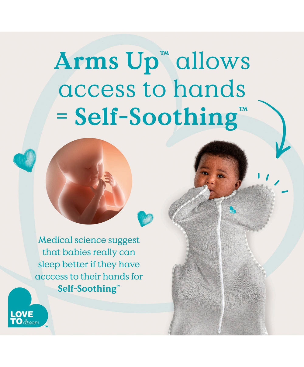 Love to Dream Dreampod Sleep Bags &amp; Swaddling Love to Dream Swaddle Up™ (1.5 Tog) - Mini Cloud White