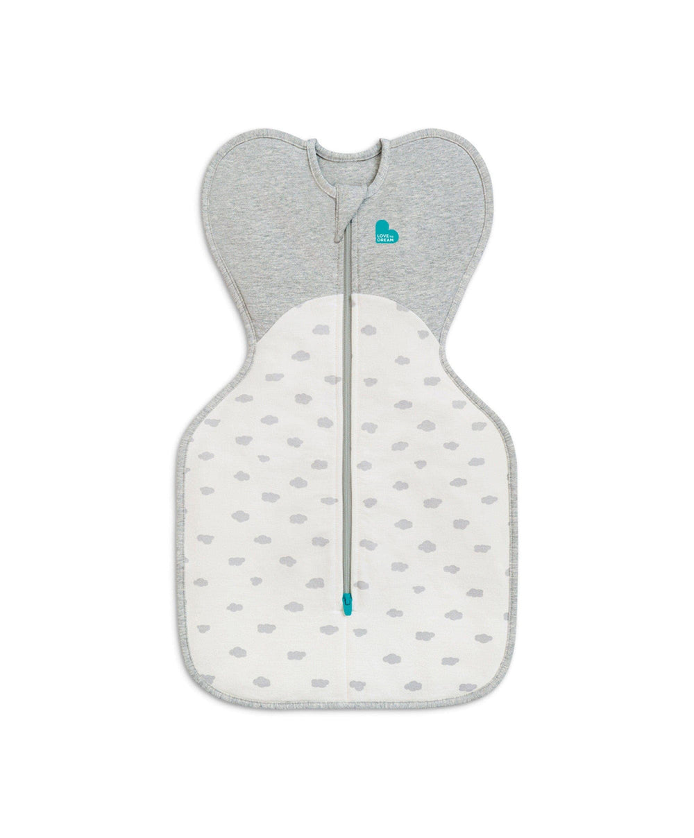 Love to Dream Dreampod Sleep Bags &amp; Swaddling Love to Dream Swaddle Up™ (1.5 Tog) - Mini Cloud White